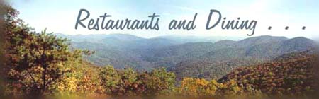 Restaurants and Dining in Northeast Georgia
